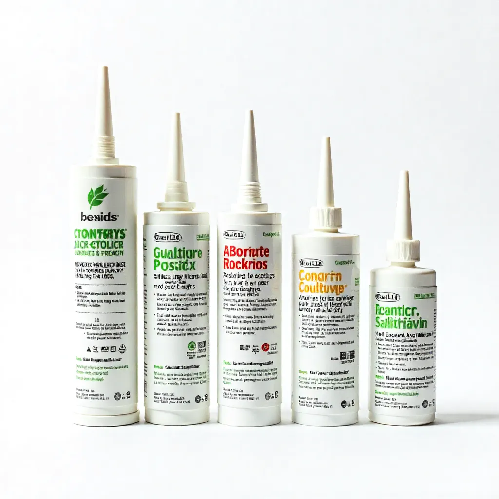 Acrylic sealant material structure